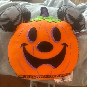 Mickey pumpkin Halloween pillow